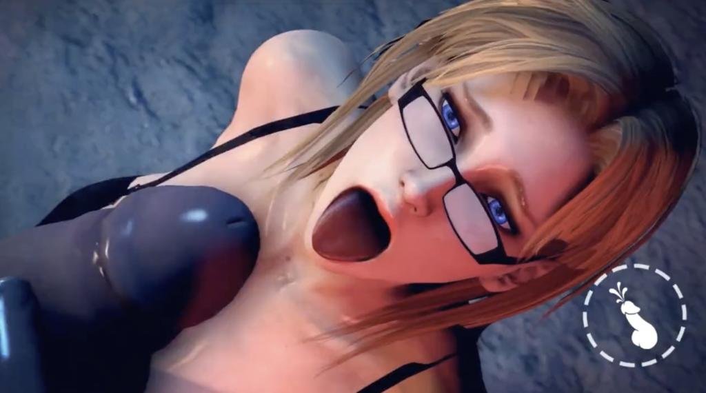 3D眼镜娘惨遭两丑陋怪物轮番凌辱 海报