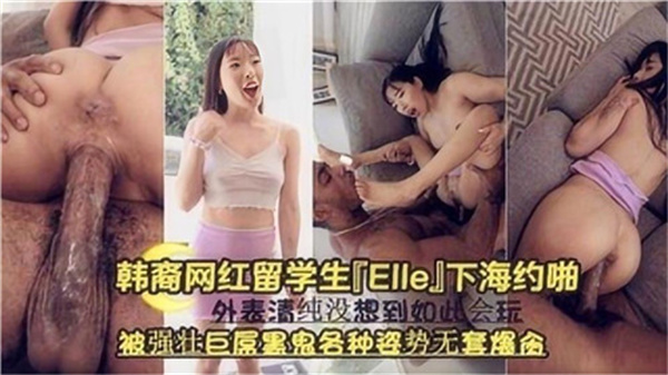 韩国网红留学生下海约啪 遭巨根黑鬼无套狂操各种体位 海报