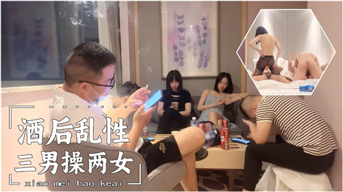 酒后乱性三男操两女 海报