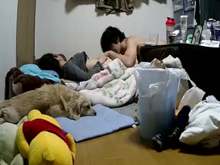年轻情侣爱爱前的激情前戏 海报