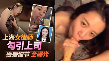 独家首发北京冠领上海律师事务所 敖梦雪女律师出轨上司后续！ 海报