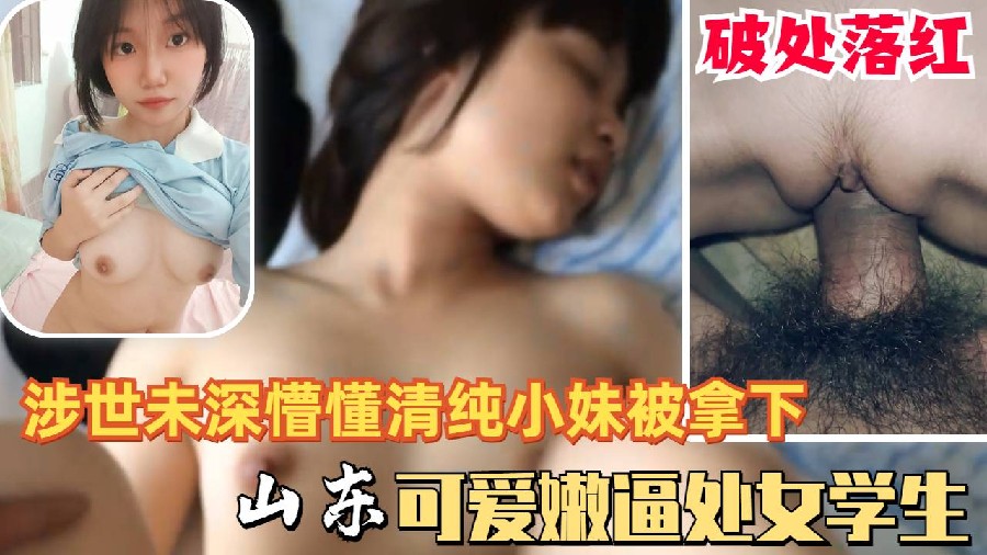 可爱懵懂清纯山东高中少女学生处女被拿下落红被猪拱的白菜 海报