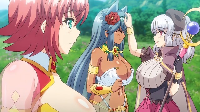 [中文字幕][魔人]錬精術士コレットのHな搾精物語 第二話 褐色踊り子アーシャ参戦！ エッチな誘惑で 海报