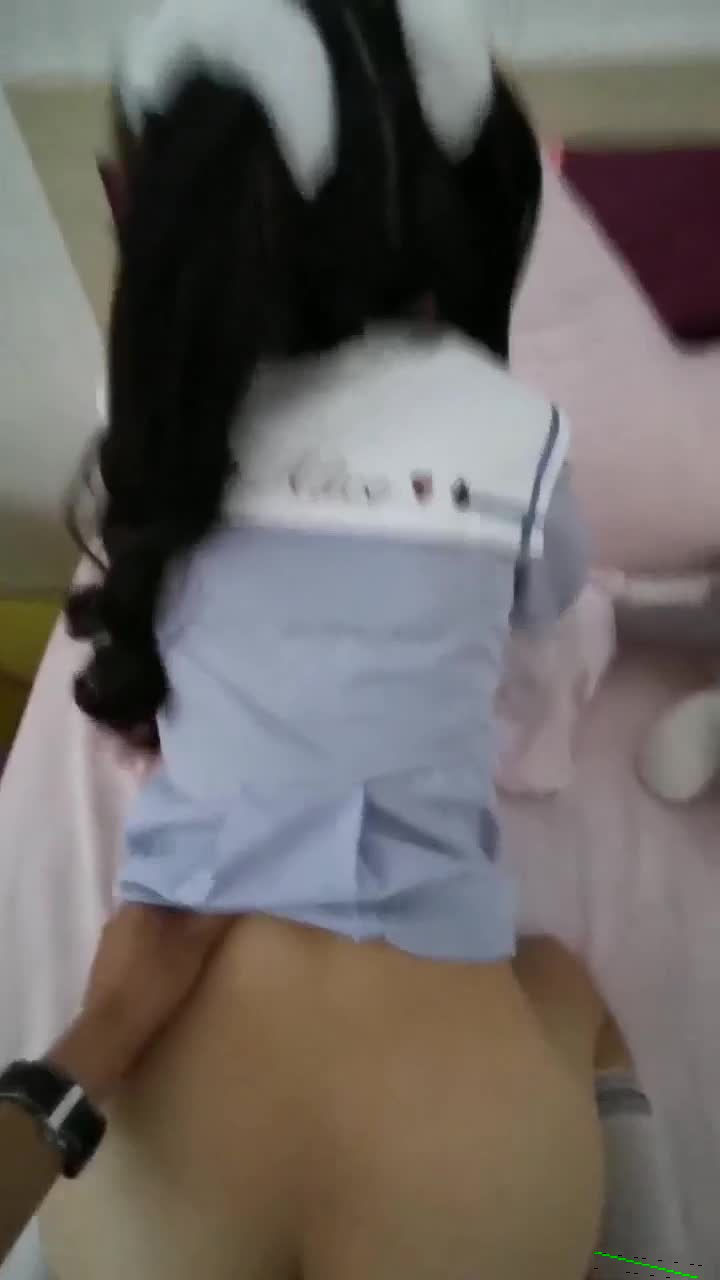 ❤️双马尾清纯少女❤️双马尾才是最好的方向盘，你也想成为双马尾lo娘的驾驶员吗？极品淫荡JK双马尾啪啪口交性爱 海报