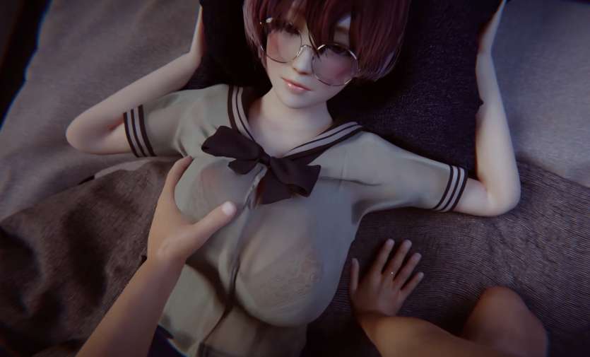 【3D】流浪的惠乃果与深夜留宿搭讪 海报