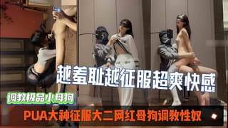 PUA大神征服大二网红母狗调教性奴越羞耻越征服女人 海报