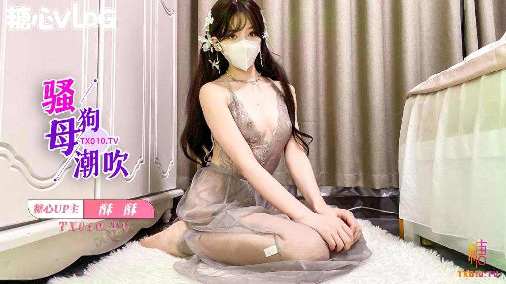 【糖心Vlog】骚母狗勾引修理工自慰玩具塞满骚穴抽插 海报