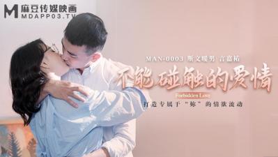 国产麻豆AV MAN MAN0003 不能碰触的爱情 钟宛冰 言嘉佑 海报