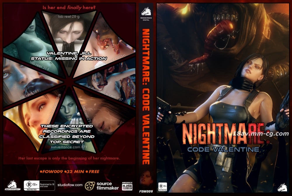 [3D]Nightmare Code Valentine OFFICIAL 海报