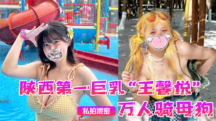 【私拍泄密】陕西第一巨乳“王馨悦”小小年纪已是万人骑母狗，一对大奶子就像奶牛一般 海报
