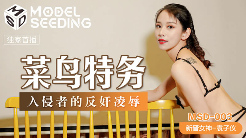 【麻豆传媒】【MSD003】【菜鸟特务】【袁子仪】【入侵者的反奸凌辱】 海报
